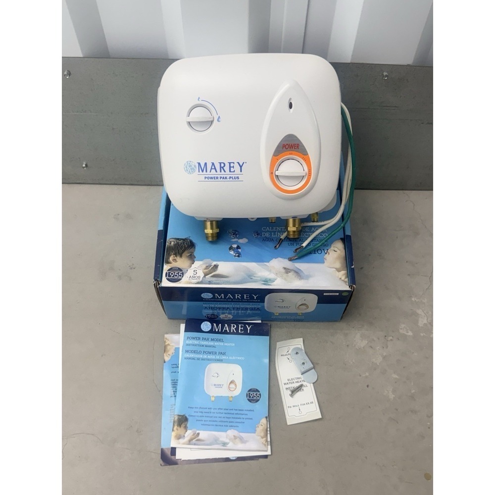 MAREY POWER PAK 220V 8.8KW Electric Indoor Tankless Water Heater 40ft Distance